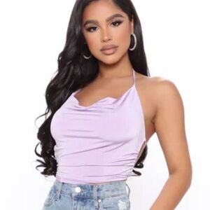 Fashion Nova Lilac Camisole Top